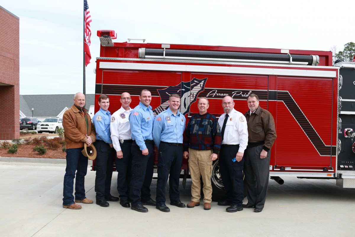 City of Clinton Opens New Fire Station Storm shelter, charging