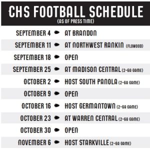 Football schedule