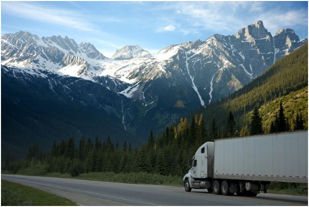 truck driving