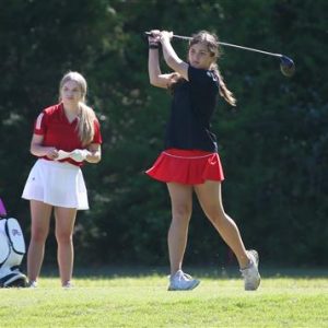 Clinton High School Golfer Hits Long Drive