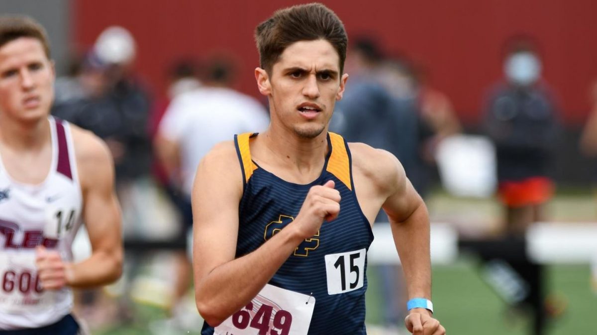 Gabe Poulin of Mississippi College Track and Field Runs at Flames Invitational