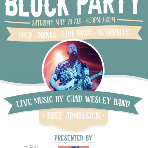 downtown Clinton block party
