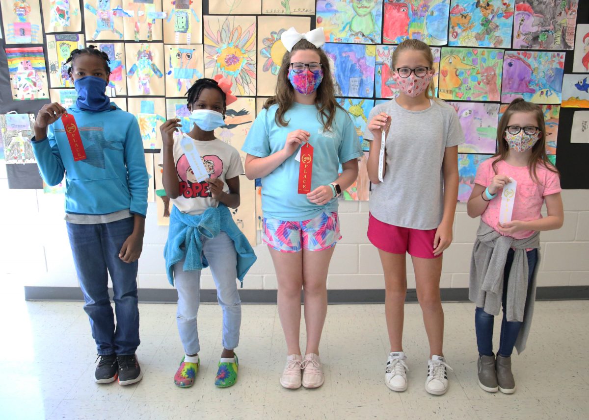 Eastside students enter schoolwide art show - The Clinton Courier