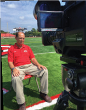 Danny Davis being interviewed