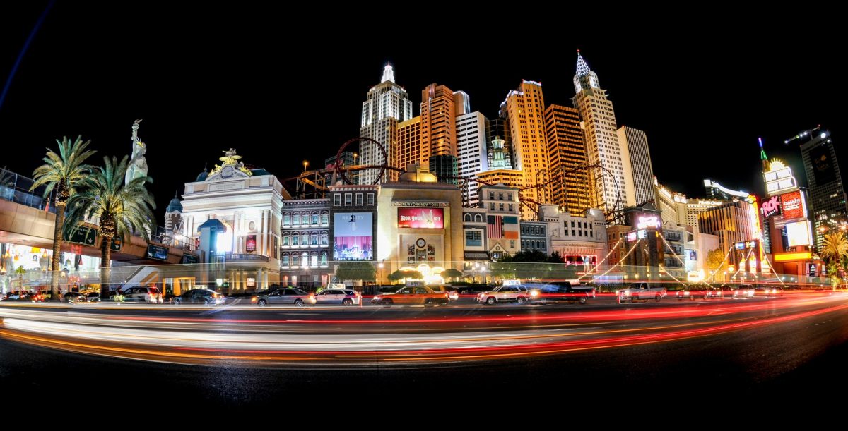 Photo by Paul IJsendoorn from Pexels panorama view of Las Vegas
