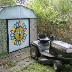lawn tractor