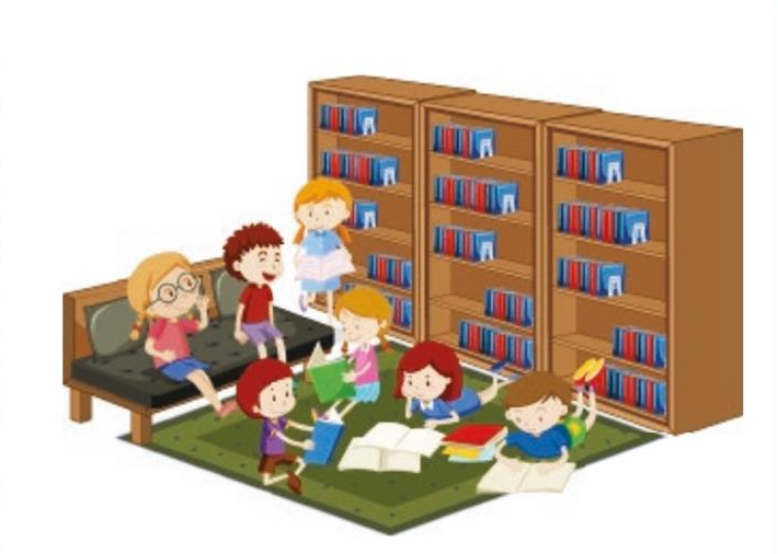 library graphic