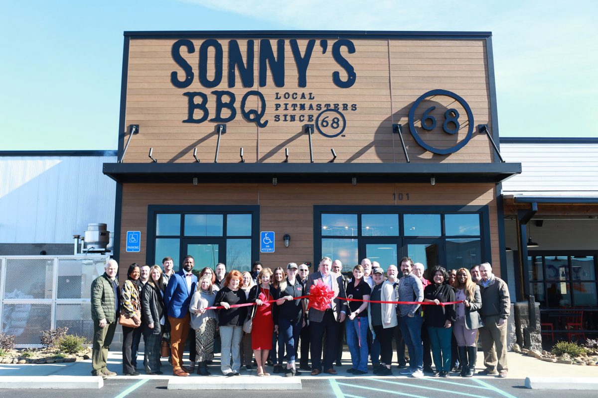 Ribbon cuttings held for Sonny’s BBQ & My First Funtime The Clinton
