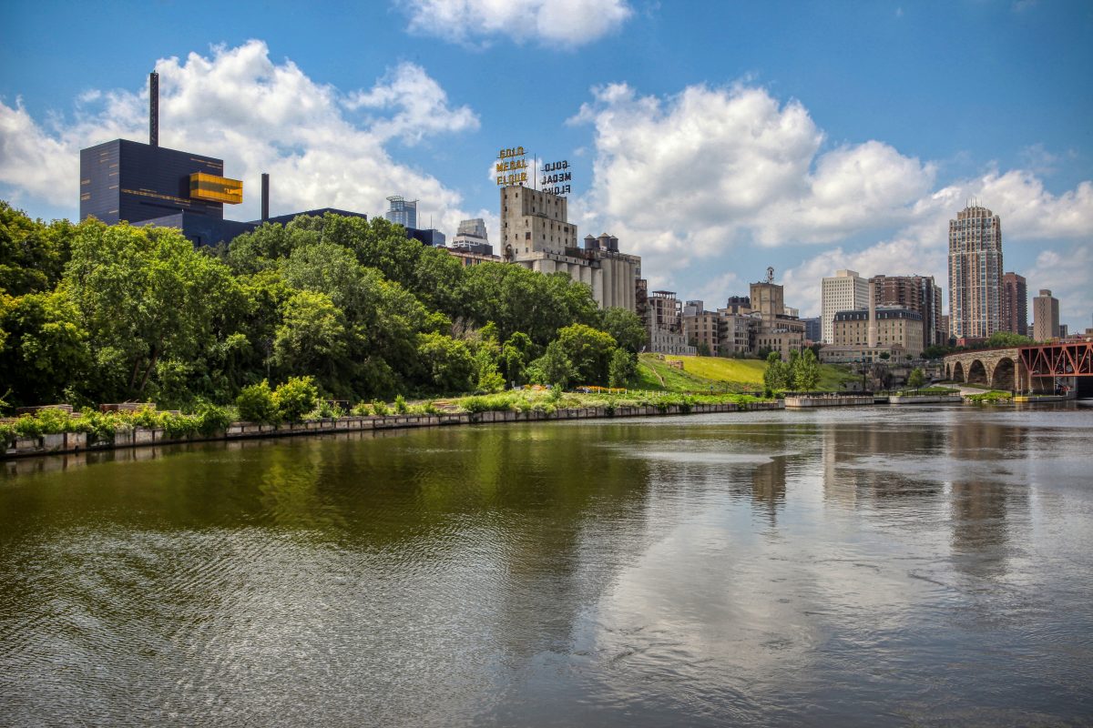 City on the Mississippi River