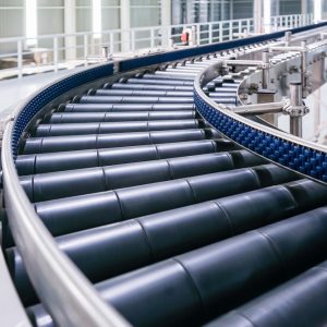 rolling conveyor belt