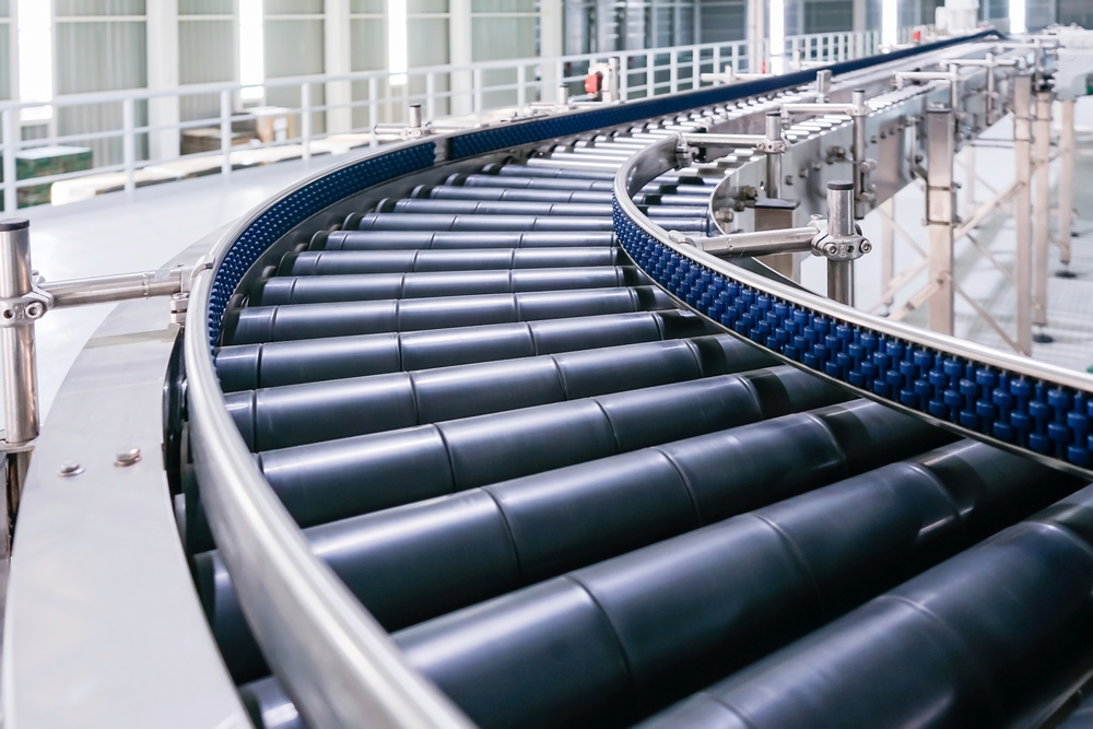 rolling conveyor belt