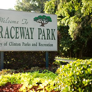 traceway park sign