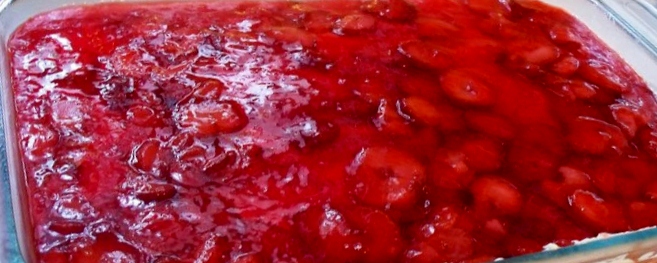Strawberry Dessert was a favorite childhood dessert - a sentiment that holds true today.