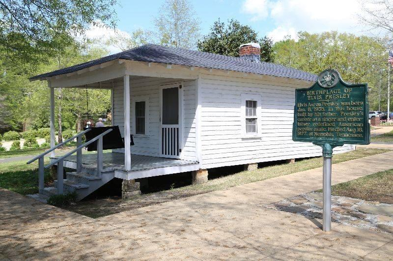 The Elvis Presley Birthplace in Tupelo is visited annually by over 80,000 fans from around the globe.