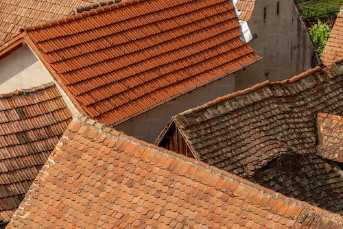 Close up Roofs