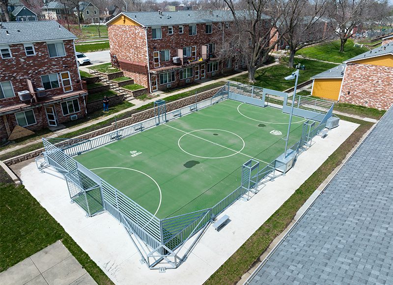 MiniPitch soccer fields to be installed at Traceway Park The Clinton