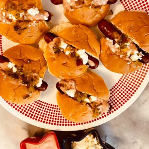Fourth of July Mini Dog Sliders
