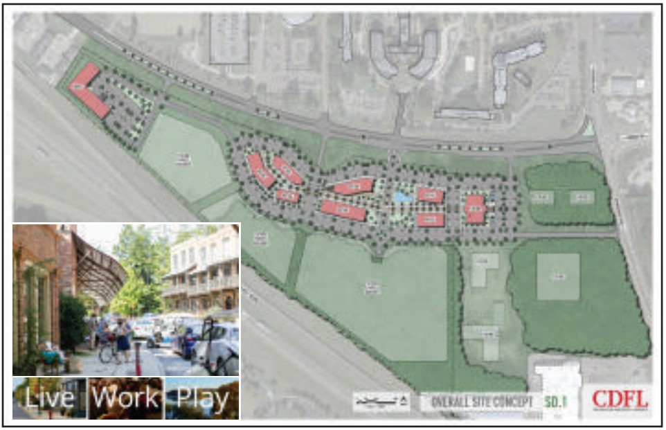 Development moving ahead despite lack of visible activity