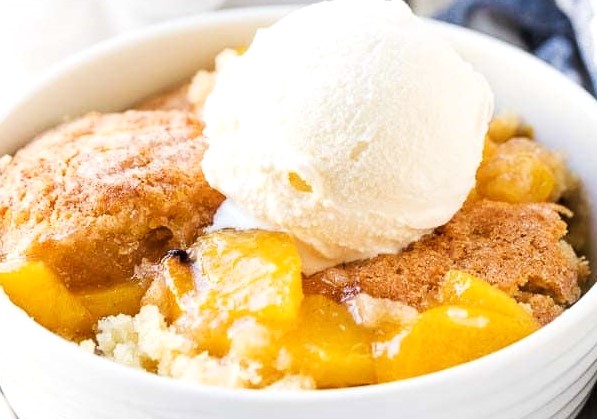 PEACH COBBLER