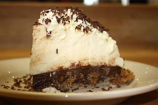 A slice of Weidmann's "world famous black bottom pie" is something everyone should try at some point in their life!