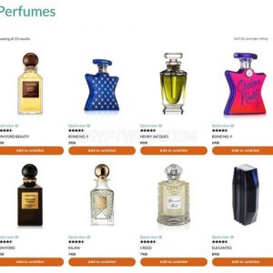 perfume bottles