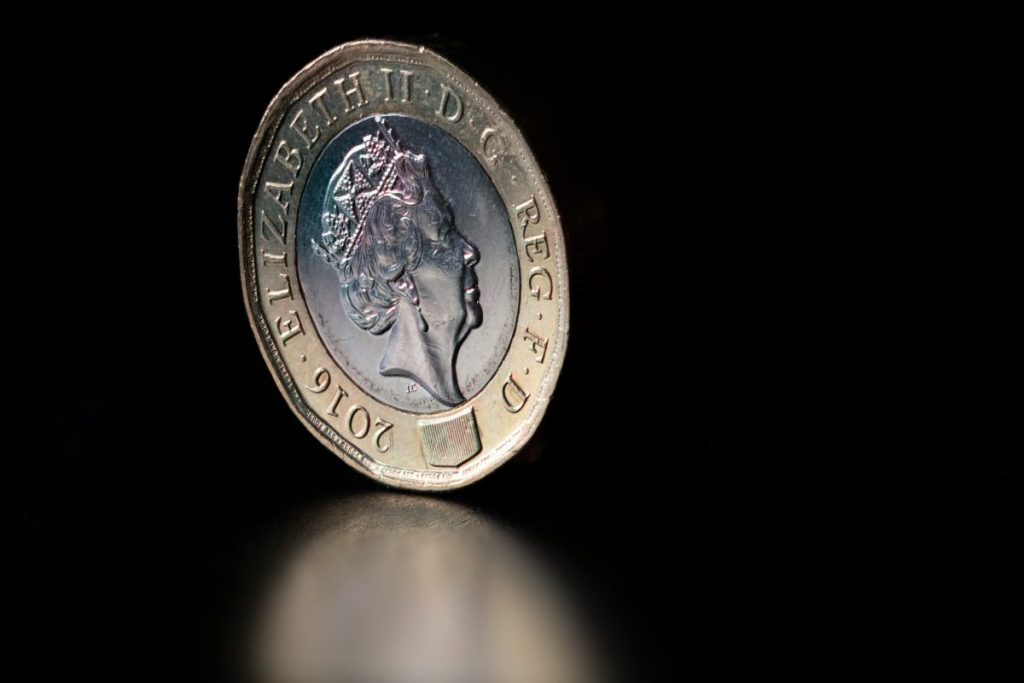 Silver and Gold Queen Elizabeth coin