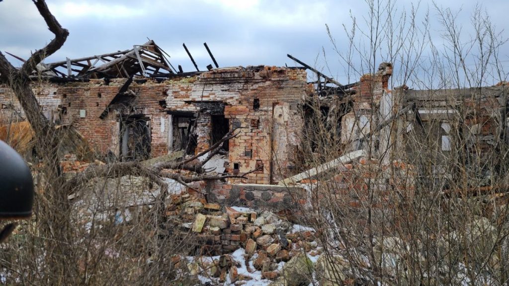 Pastor Nikolai Sukhyna's house was bombed May 24, 2023, two and a half miles from the Russian border in the village of Volchanski, Ukraine. His mother-in-law, who was in the house, survived the bombing.