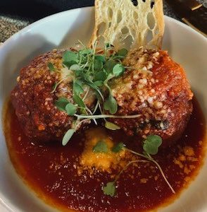 Chef Carla Pellegrino is famous for her spectacualar Italian dishes, including one of my favorite appeatizers, Carla's Meatballs.