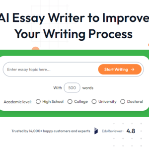 Custom Writing’s AI Essay Writer