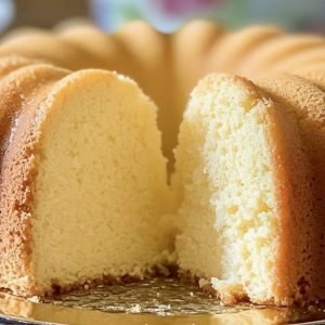 Wesson Oil Pound Cake is a light and delicious cake that was a favorite weekly treat made by my grandmother.