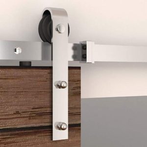stainless steel barn door hardware