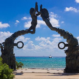 Playa del Carmen beach