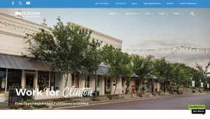 Once at www.ClintonMS.org/jobs/, scroll down the page to see any available job postings.