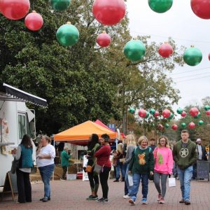 Even man’s best friend got a chance to participate in last year’s rainy Yule Run.