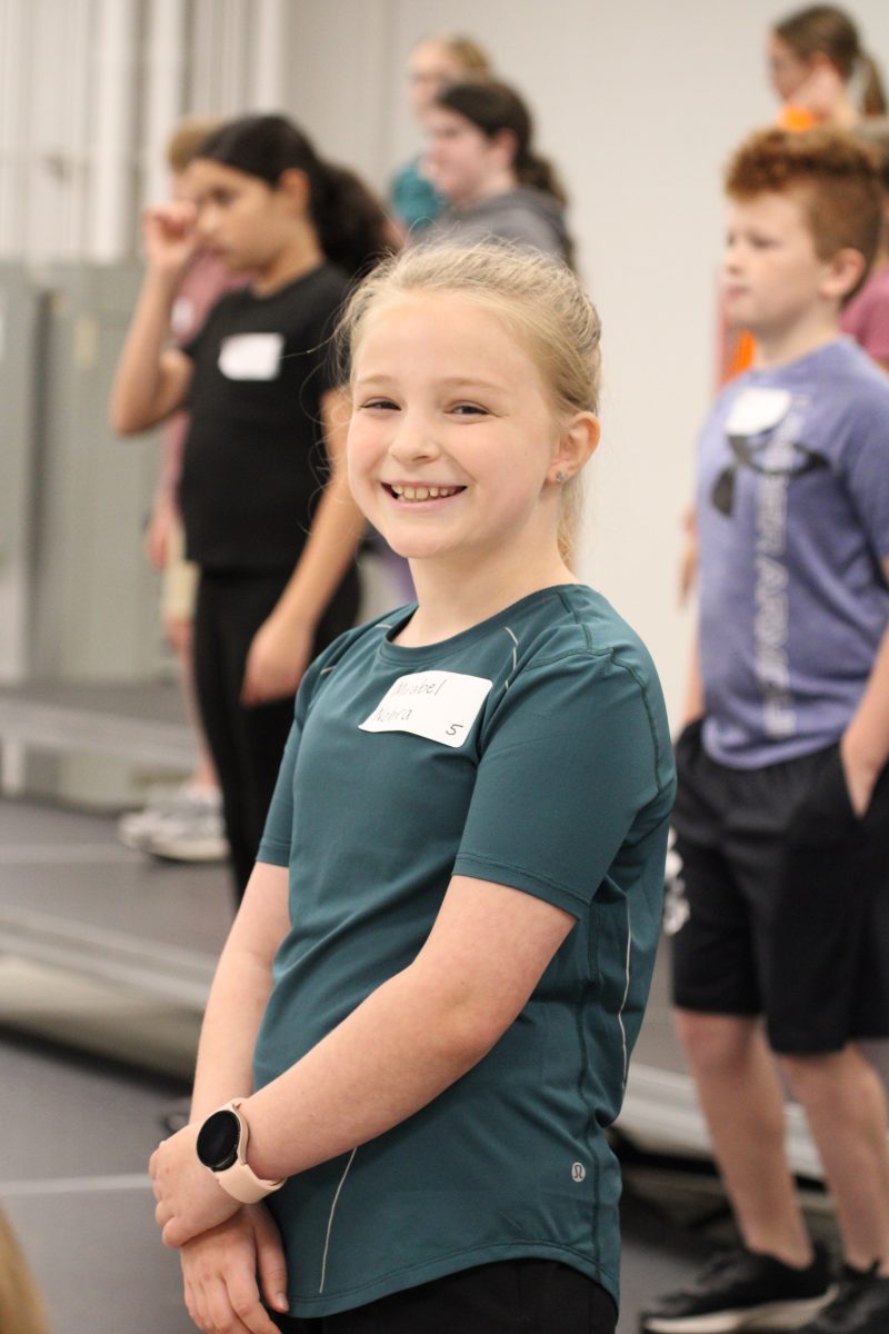 Junior Ambassadors rehearse for Revue