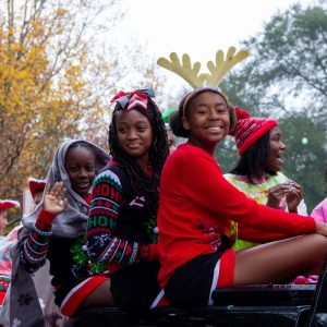 Clinton students got a chance to ride in last year’s parade.