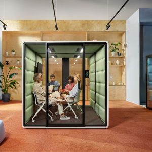 How is corporate branding affected by office design