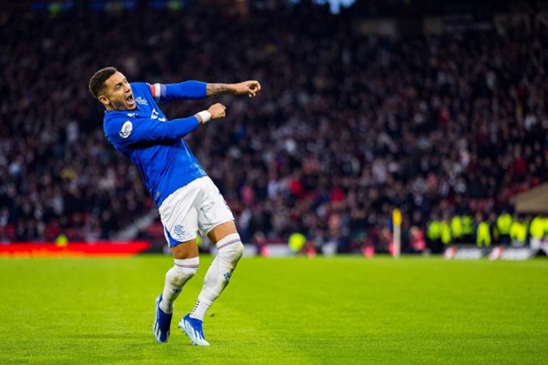 James Tavernier on the soccer field