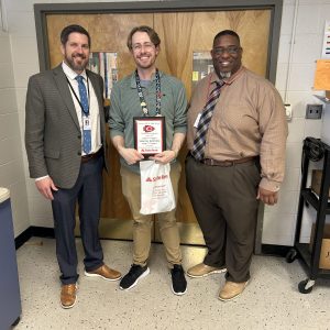 Lovorn named Sumner Hill Teacher of the Quarter