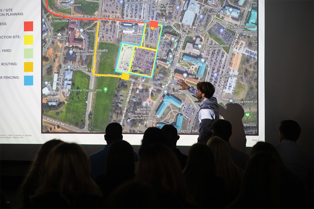 Hammons part of university student design competition