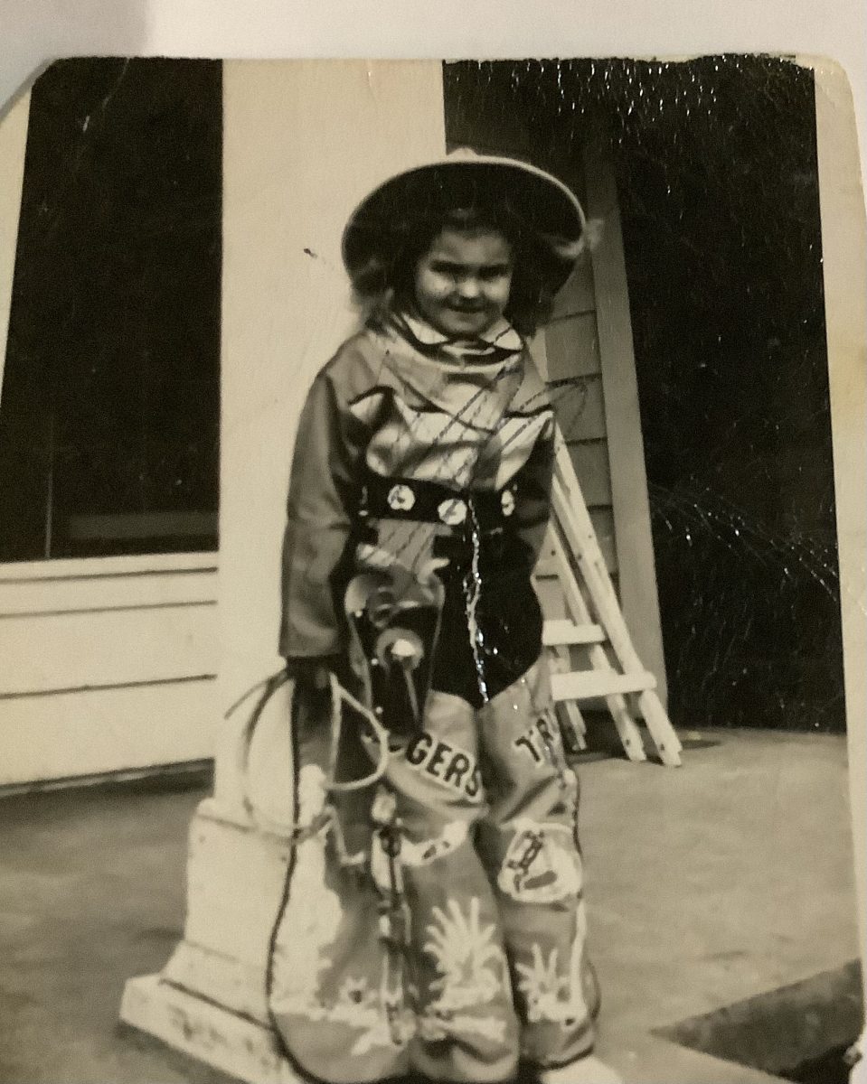 Young Carole’s early plan was to become Roy Rogers.