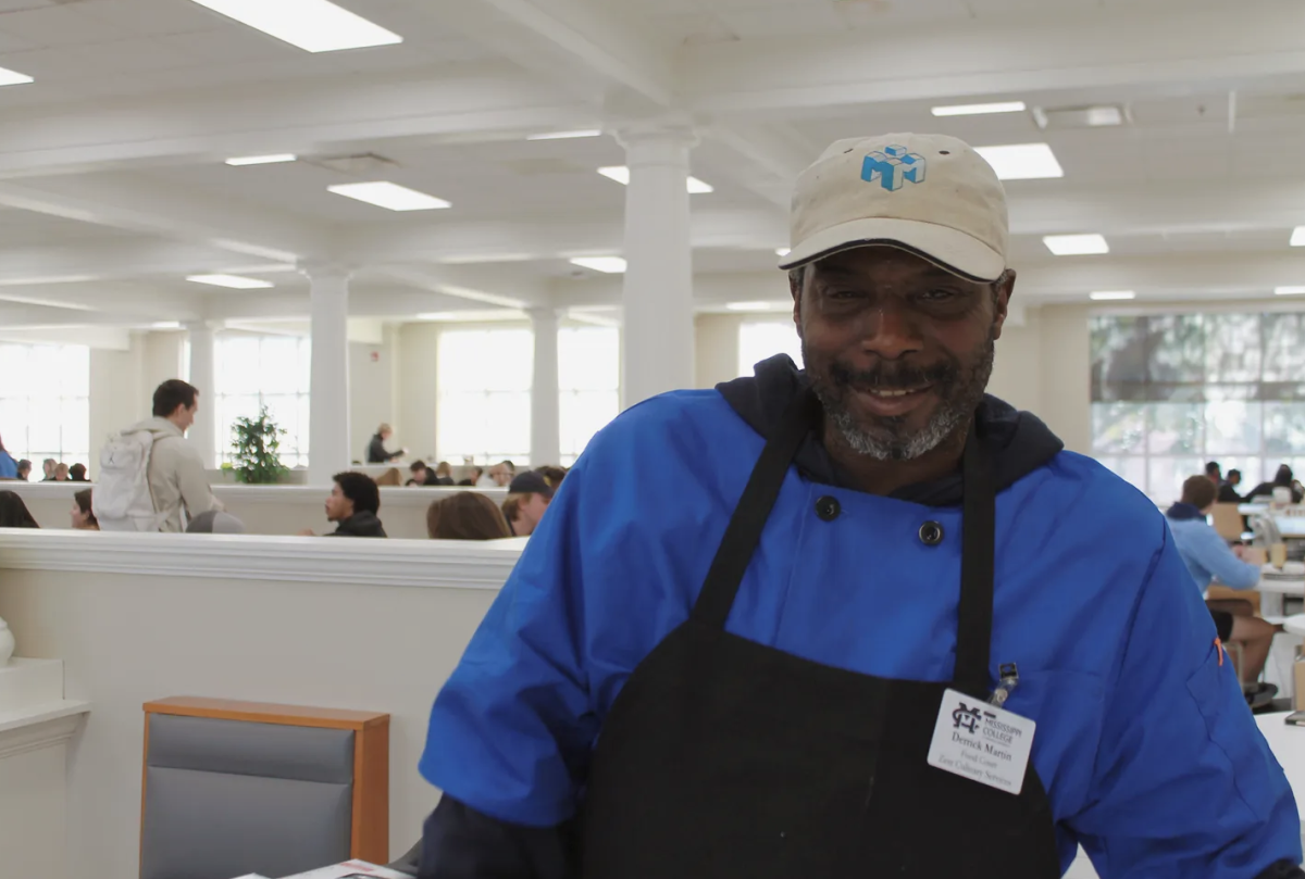 Martin strives to inspire at MC cafeteria 