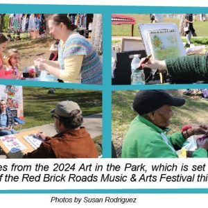 Art in the Park joins Red Brick Roads this year