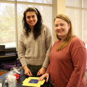 Camila Patino and Kathryn Fisher