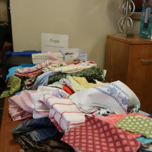 Quilters show up in droves for newly-formed Clinton Quilters group