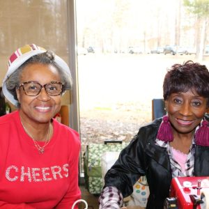 Veria Davis Harris and Pearl Holloway