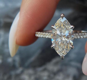 What to Look for When You Buy a Marquise Moissanite Ring?