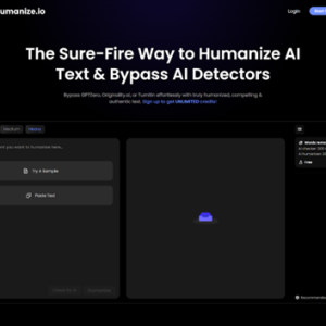 humanize.io website