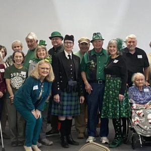 Bagpipe program and memories highlight seniors’ meeting