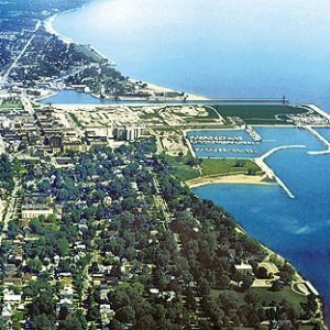 skyview of Kenosha, Wisconsin